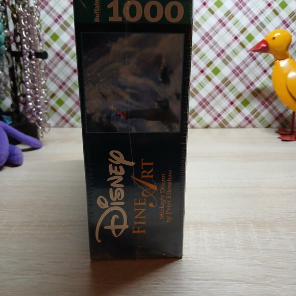 NWT Peter Ellenshaw Disney Fine Art 1,000 Pc Jigsaw Puzzle Mickey's Dream - Picture 5 of 13